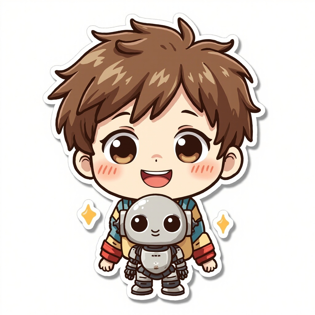 💙 La Caricia Mágica para el Robot Triste de David