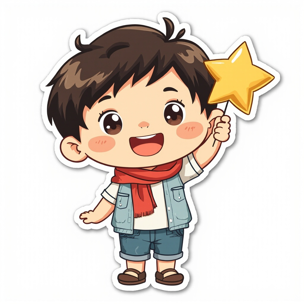 ✨ El Pequeño Superhéroe de la Noche Estrellada