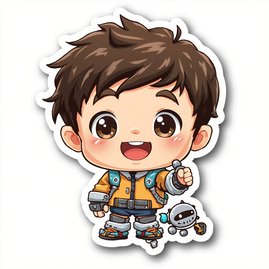 🤖 El Secreto Brillante del Robot y el Corazón Valiente de Mateo