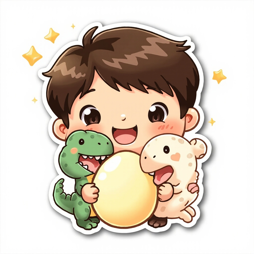 ✨ El Huevo Luminoso de Sergio y el Corazón Generoso