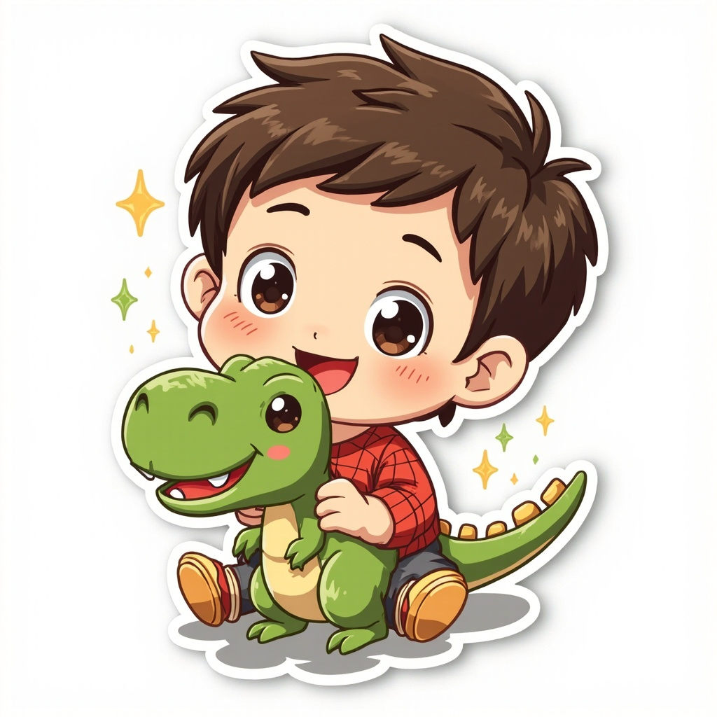 🦕 El Sueño Más Tierno de Sergio y Su Amigo Dinosaurio