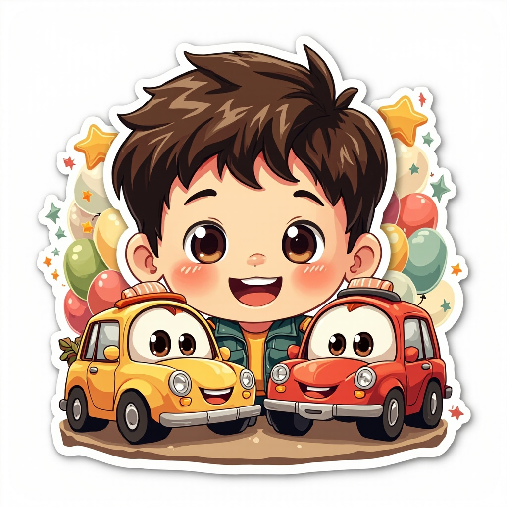 🚗 El Viaje Mágico del Cochecito Rojo de Antonio