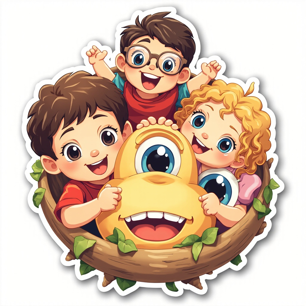 🌳 El Abrazo del Árbol Firme: La Lección Secreta de Gonzalito, Juanito y Carolinita