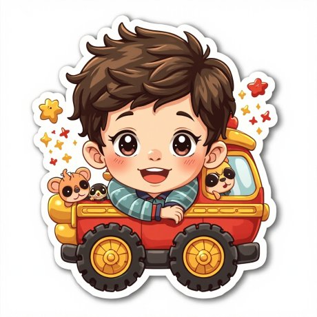 🚗 El Dulce Sueño de Gabriel: Un Viaje en el Coche Descubridor