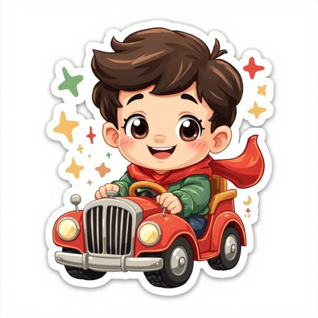 🚗 El Dulce Viaje de Nicolás: Un Cuento para Soñar con Ruedas