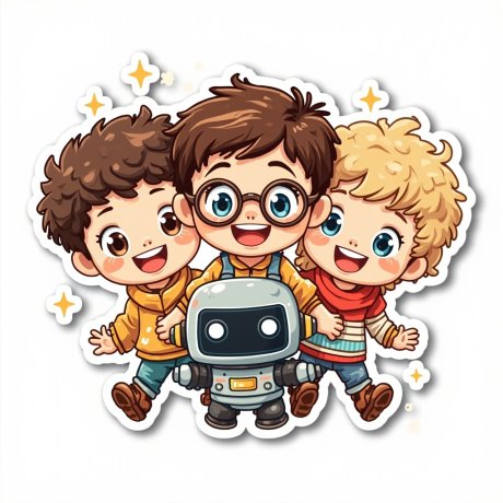 🤖 El Pequeño Robot Perdido y el Gran Corazón de Tres Hermanos