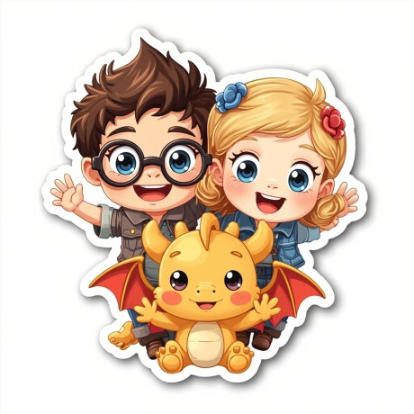 ✨ El Secreto Brillante que Compartieron los Hermanos con el Pequeño Dragón