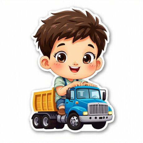 🚗 La dulce aventura del camión azul de Rubén: Un pequeño empujón de confianza